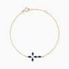 Bracelet Eser Or Jaune Oxyde De Zirconium