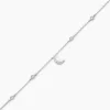 Bracelet Estrella Argent Blanc Oxyde De Zirconium