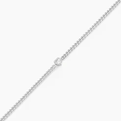 Bracelet Eternity Argent Blanc Oxyde De Zirconium