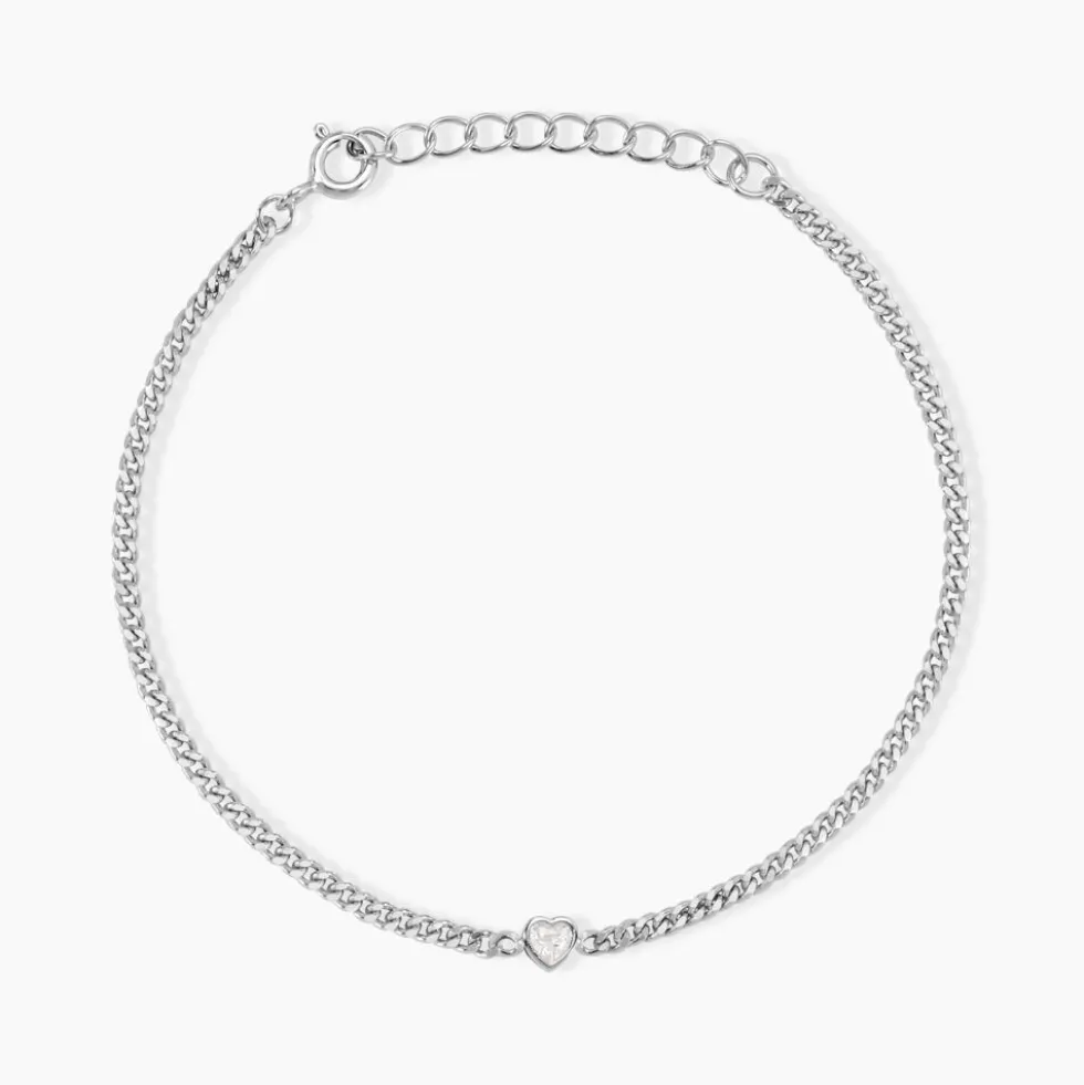 Bracelet Eternity Argent Blanc Oxyde De Zirconium
