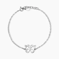 Bracelet Farfalla Argent Blanc