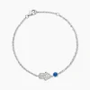 Bracelet Fidelma Argent Blanc Spinelle Oxyde De Zirconium