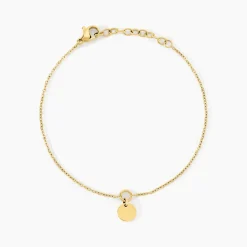 Bracelet Finesse Acier Jaune