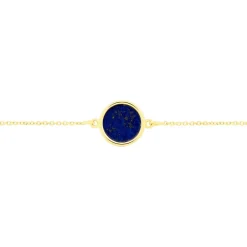Bracelet Florica Or Jaune Lapis Lazuli