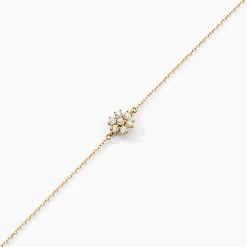 Bracelet Flurry Or Jaune Oxyde De Zirconium