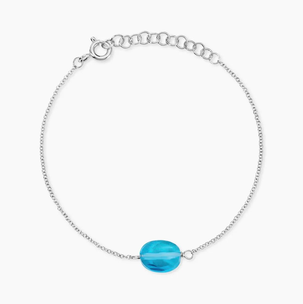 Bracelet Franz Argent Blanc Cristaux De Swarovski