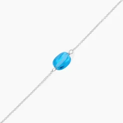 Bracelet Franz Argent Blanc Cristaux De Swarovski