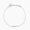Bracelet Galla Argent Blanc Oxyde De Zirconium