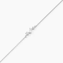 Bracelet Galla Argent Blanc Oxyde De Zirconium