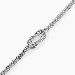 Bracelet Haria Argent Blanc