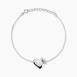 Bracelet Hearten Argent Blanc