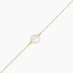 Bracelet Hege Or Jaune Nacre