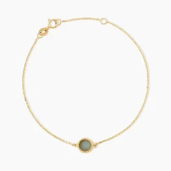 Bracelet Heida Or Jaune Amazonite