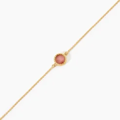 Bracelet Heida Or Jaune Calcédoine