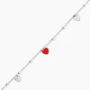 Bracelet Hinde Argent Blanc
