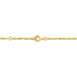 Bracelet Identité Ericka Maille Singapour Or Jaune