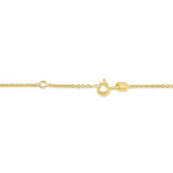 Bracelet Identité Esta Maille Forçat Or Jaune
