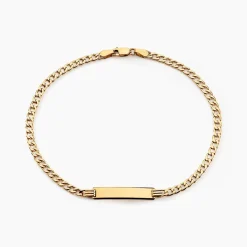 Bracelet Identité Genevra Or Jaune