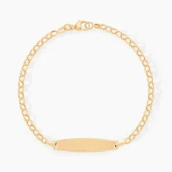 Bracelet Identité Marcel Or Jaune