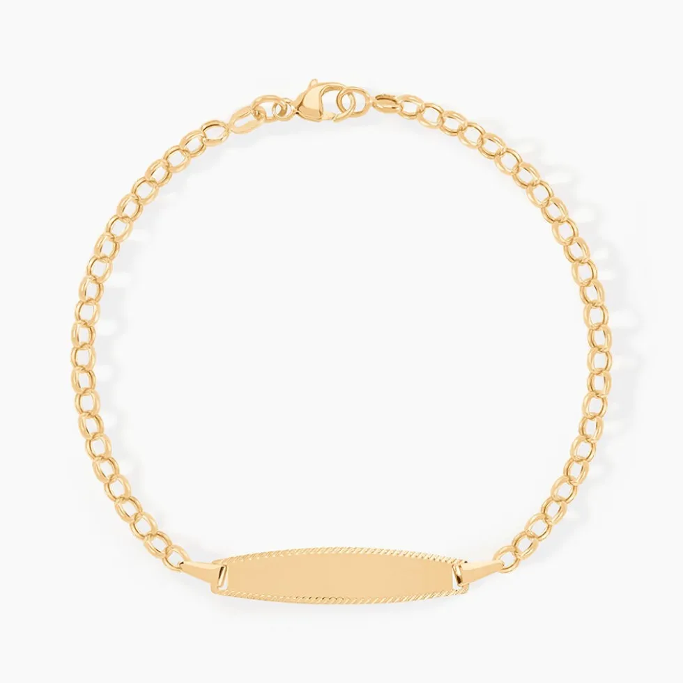 Bracelet Identité Marcel Or Jaune