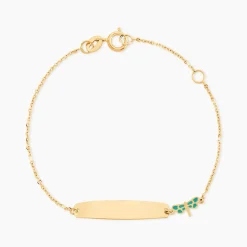 Bracelet Identité Mellie Or Jaune
