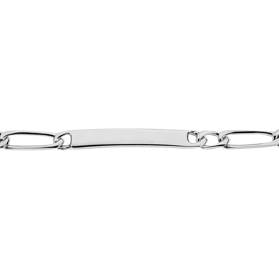 Bracelet Identité Vila Argent Blanc