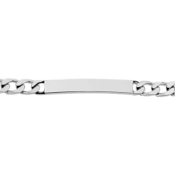 Bracelet Identité Vivian Argent Blanc