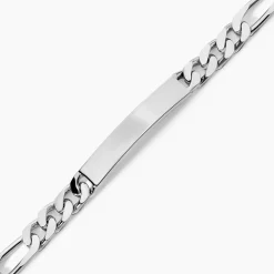 Bracelet Identité Vivian Argent Blanc