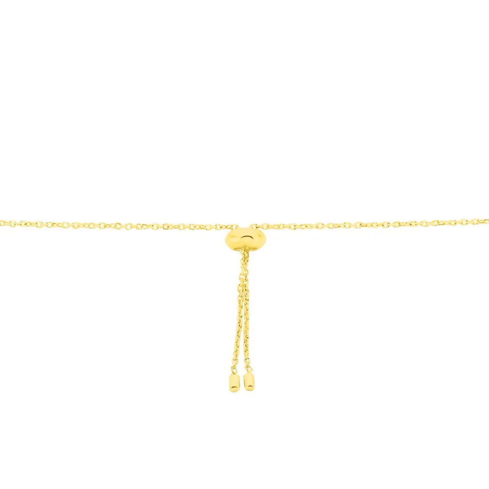 Bracelet Infino Or Jaune Diamant