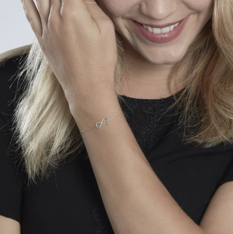 Bracelet Irmela Or Blanc Diamant