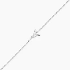 Bracelet Irysa Argent Blanc Oxyde De Zirconium