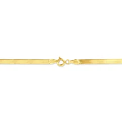 Bracelet Ivria Maille Heringbone Or Jaune