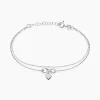 Bracelet Ivylou Argent Blanc
