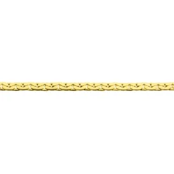 Bracelet Ivy Maille Haricot Or Jaune