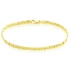 Bracelet Ivy Maille Haricot Or Jaune