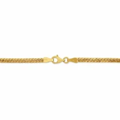 Bracelet Izel Maille Anglaise Or Jaune