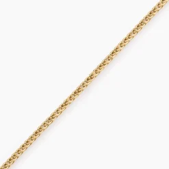 Bracelet Jany Maille Palmier Or Jaune