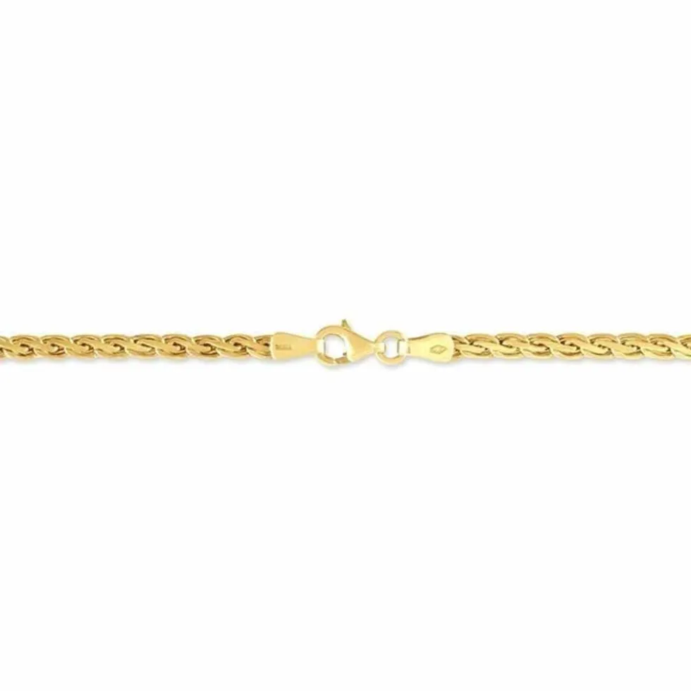 Bracelet Jayna Maille Palmier Or Jaune