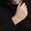 Bracelet Jeremi Argent Blanc