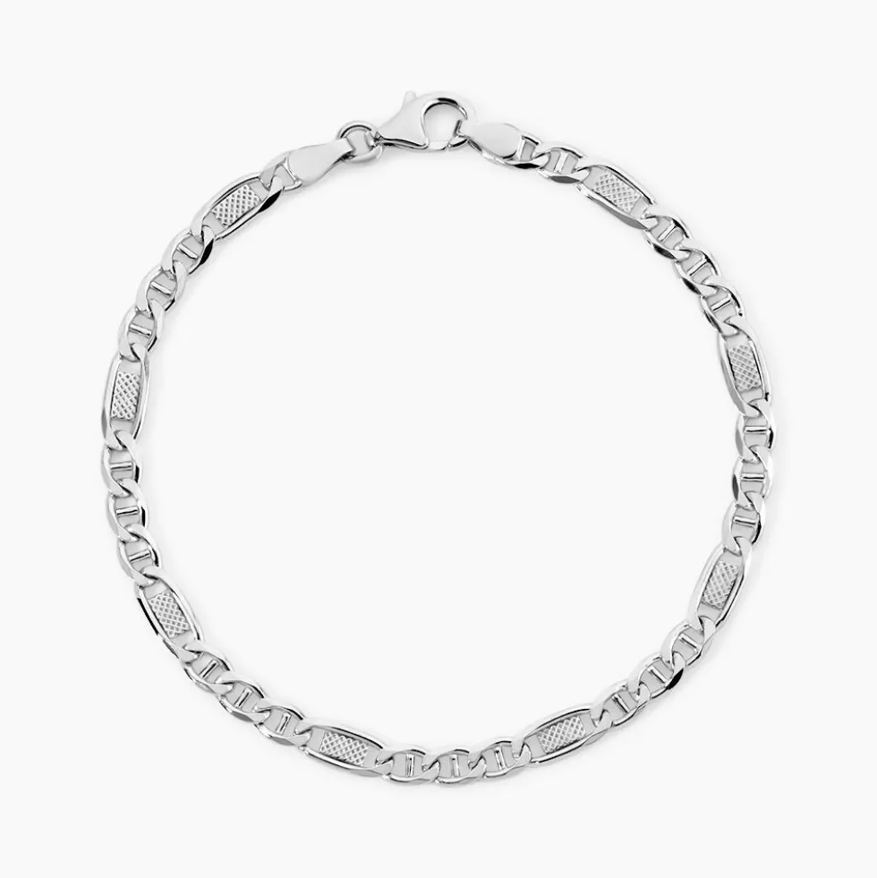 Bracelet Jeremi Argent Blanc