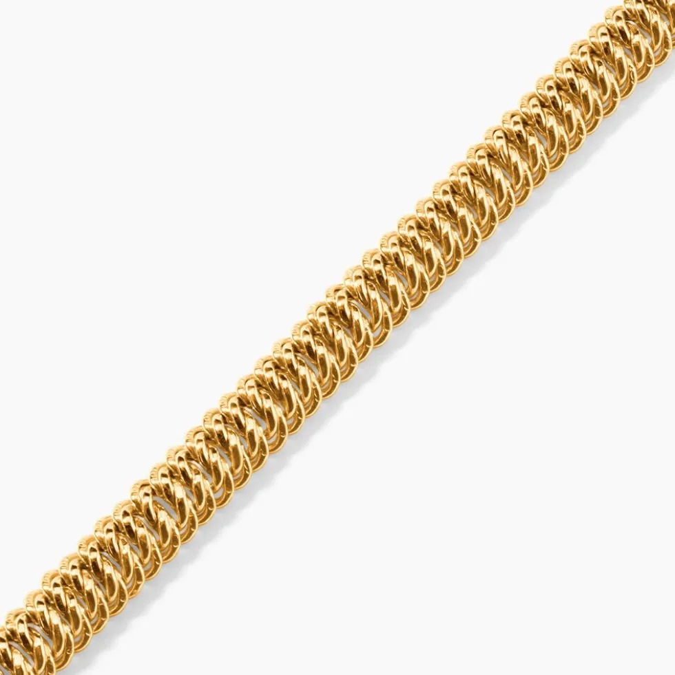 Bracelet Jimmy Maille Americaine Or Jaune