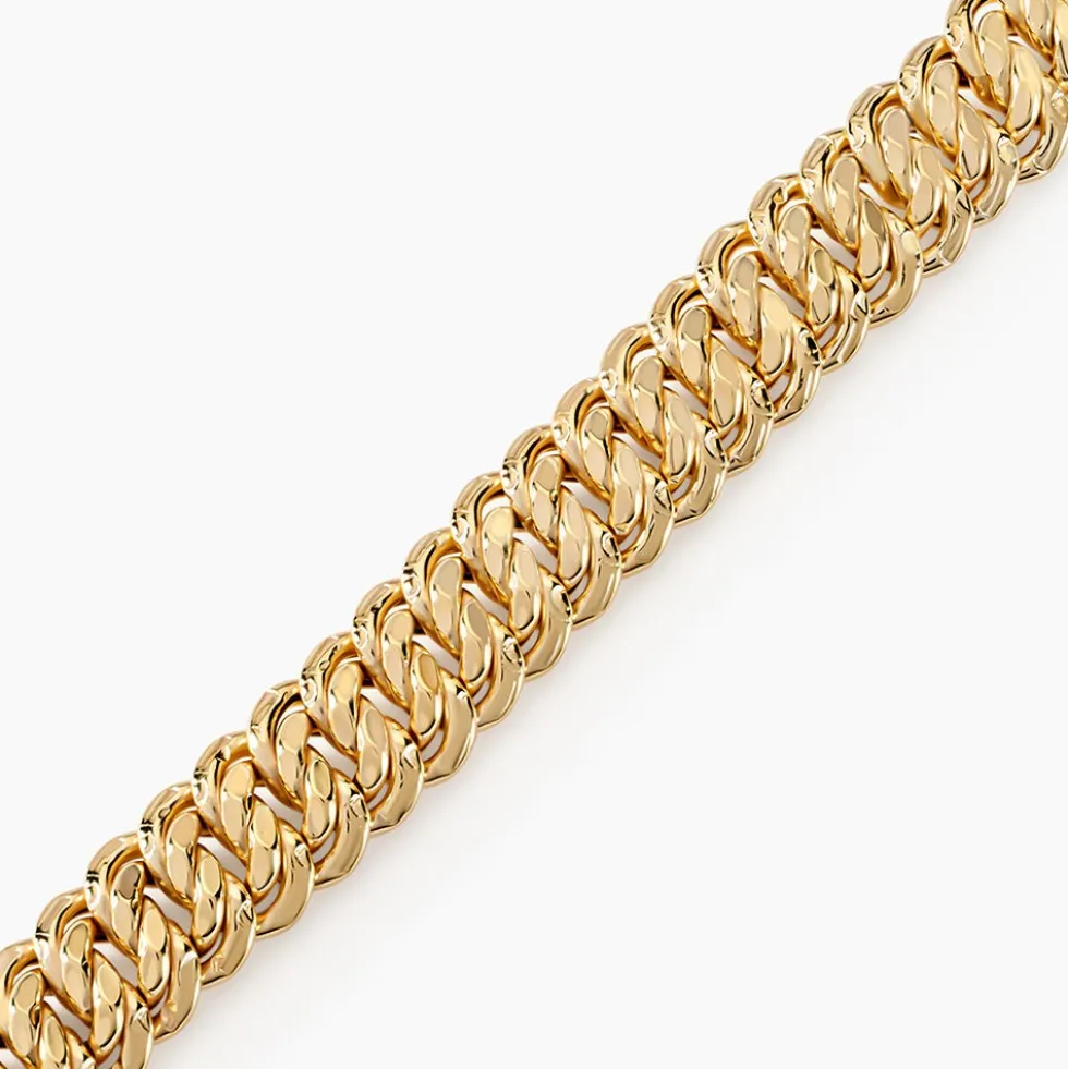Bracelet Jimmy Maille Americaine Or Jaune