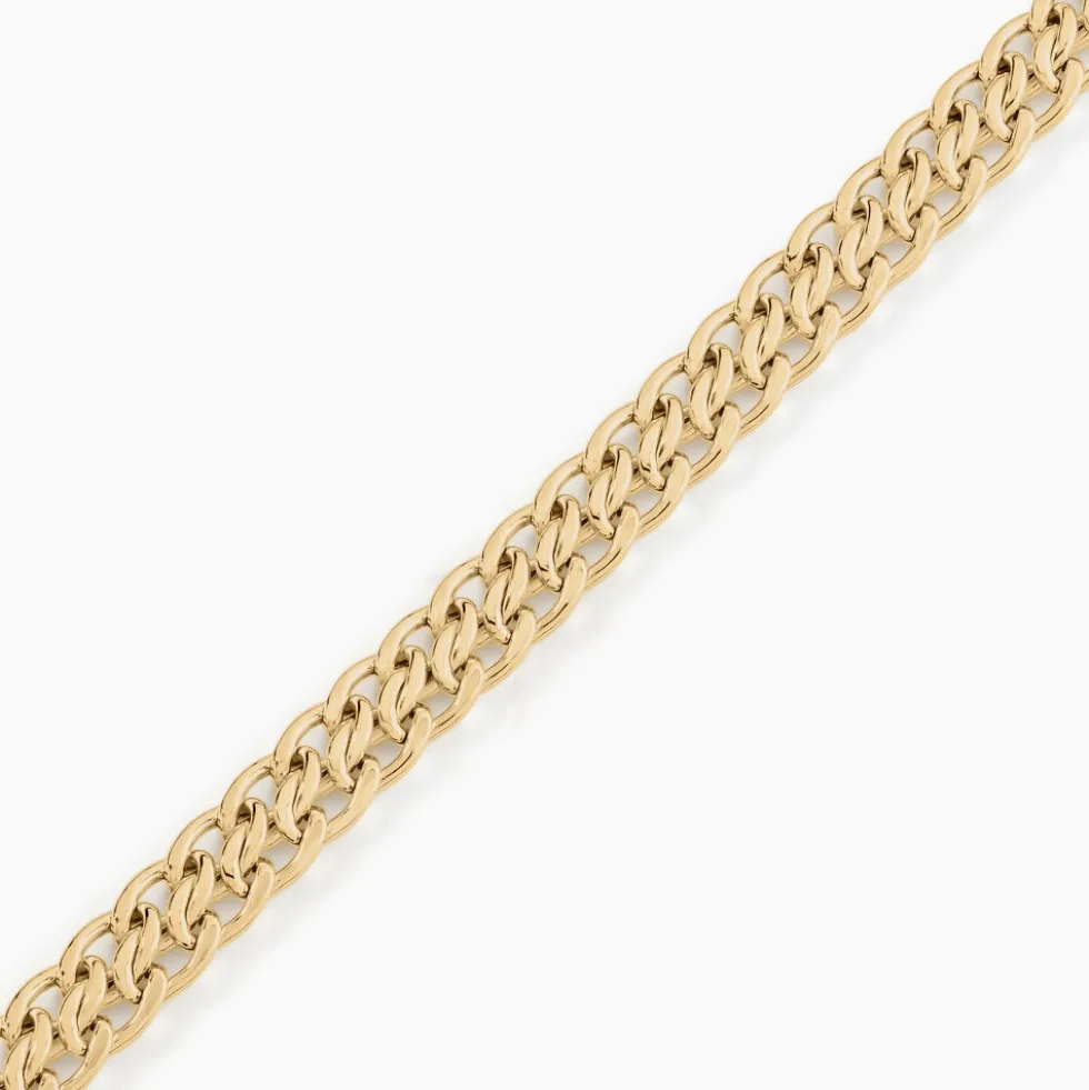 Bracelet Joline Maille Russe Or Jaune