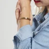 Bracelet Jonc Argent Jaune