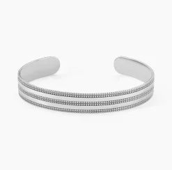 Bracelet Jonc Ayo Argent Blanc