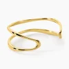 Bracelet Jonc Cherish Acier Jaune