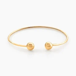 Bracelet Jonc Davina Boules Or Jaune
