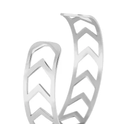 Bracelet Jonc Deanna Acier Blanc