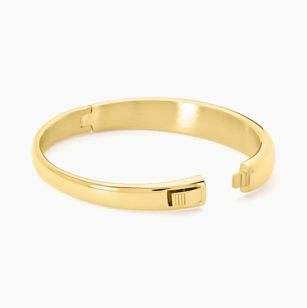 Bracelet Jonc Emiliaan Acier Jaune