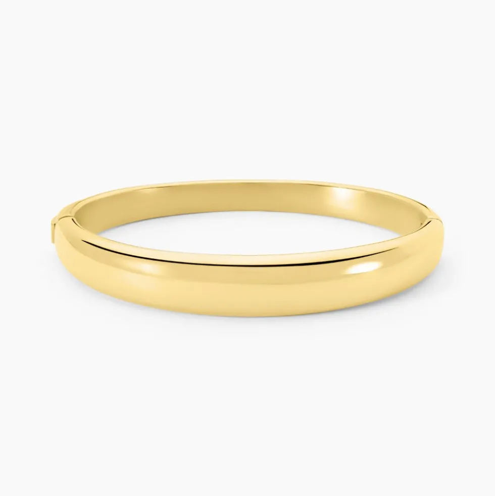 Bracelet Jonc Emiliaan Acier Jaune